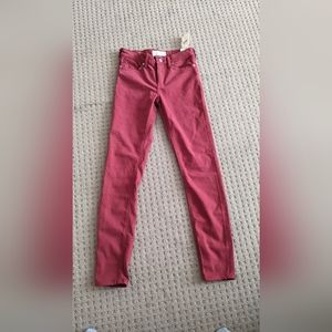 Lucky burgundy jeans